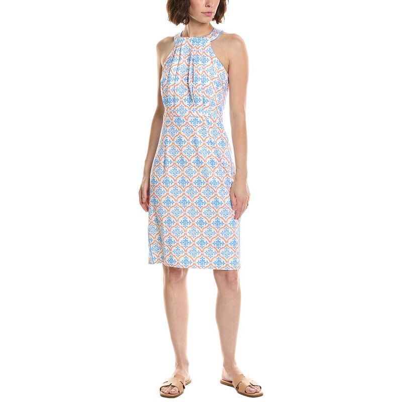 Gretchen Scott Womens Jersey Bougie Dress, Blue